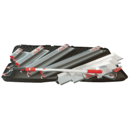 MALLETTE SILVER LISSE PLAQUISTE 12PCES