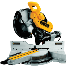 SCIE A ONGLETS RADIALE DEWALT DWS780-QS