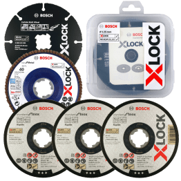 STARTERPACK DISQUES X-LOCK 125MM
