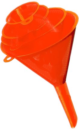 JEU DE 4 ENTONNOIRS DIA 50-75-100-120