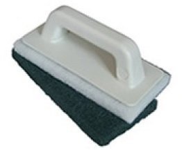 FROTTOIR AVEC 2 TAMPONS NOIR/BLANC