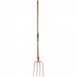 FOURCHE FUMIER DOUILLE MANCHE EN FRENE