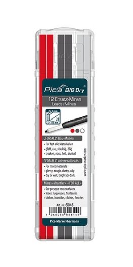 PICA BIG DRY RECHARGES ROUGE,BLANC,NOIR