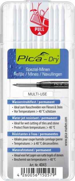 PICA DRY COLIBRI 10 MINES - BLANC