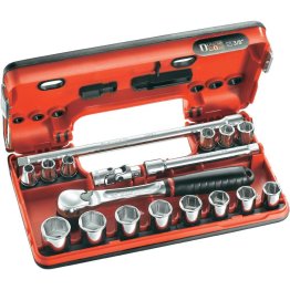 COFFRET DOUILLES 6P FACOM 3/8 - JL.DBOX1