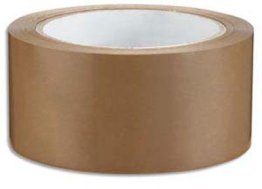 RUBAN EMBALLAGE BRUN 66MX50MM HPX
