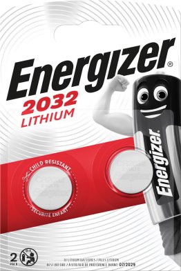 2 PILE ENERGIZER LITH 3V - CR2032/2