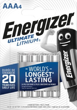 4 PILE ENERGIZER ULTIMATE LITH FR3