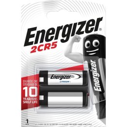 PILE ENERGIZER LITHIUM 6V 2CR5