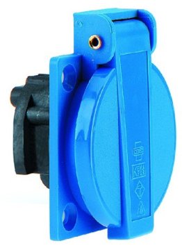 PRISE FEMELLE A ENCASTRER 2POL 16A 220V