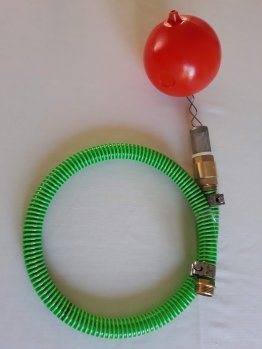 FLOTTEUR A BALLE + CLAPET + TUYAU 1M