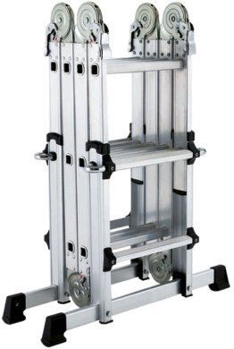 ECHELLE PLIANTE TELESCOPIQUE 4X3