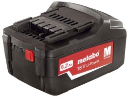 BATTERIE - METABO -18 V - LI-POWER - 5,2 AH