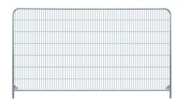 GRILLE CHANTIER GALVA 3500X2000 BORD RON