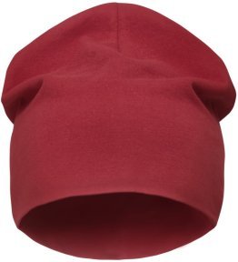 BONNET EN COTON 9014 ROUGE