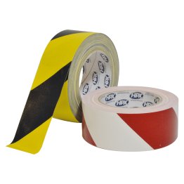 RUBAN SAFETY TEXTILE JAUNE/NOIR 25MX48MM HPX