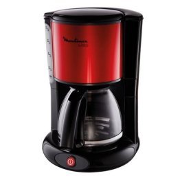MOULINEX CAFETIERE 1,25L 15T ROUGE/NOIR