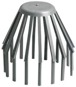 CRAPAUDINE PVC GRIS - 80mm