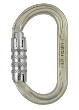 MOUSQUETON - PETZL - OXAN TRIACT-LOCK M72A TL