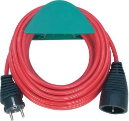 RALLONGE CABLE CHANTIER ROUGE 3X1.5