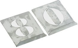 CHIFFRES POCHOIR 10P