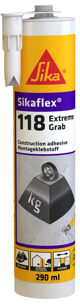 SIKAFLEX - 118 EXTREME GRAB BLANC 290ml
