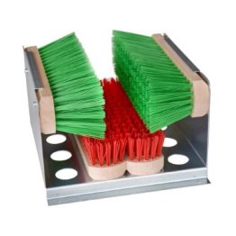 BROSSES POUR CHAUSSURESS GALVANISE EN PVC 4 BROSSES - BOBRUSH -