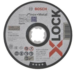 X-LOCK DISQUE A TRONC. INOX- 125 MM