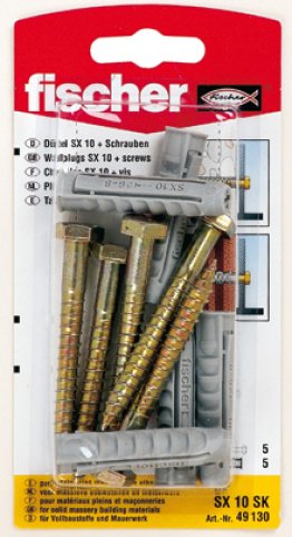 S/BL CHEVILLE FISCHER SX PLUS 12X60 S K NV