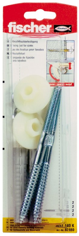 S/BL SET FIXATION LAVABO WST 140 K NV
