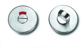 GARNITURE WC INOX BOUTON STAND TL0155