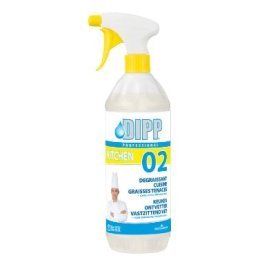 DIPP N02 - DEGRAISSANT CUISINE GRAISSES TENACES 1L SPRAY