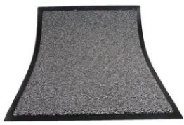 TAPIS ANTI-POUSSIERE GRIS 1500x900mm