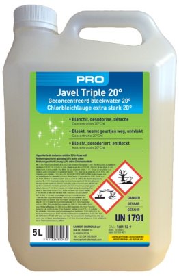 EAU DE JAVEL 20% - 5L