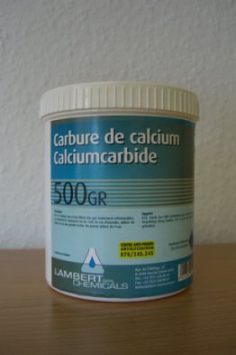 CARBURE DE CALCIUM POT 500GR