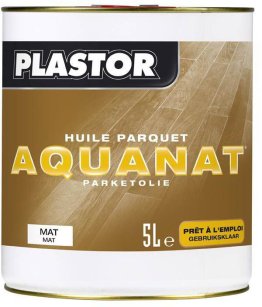 PLASTOR HUILE PARQUET AQUANAT MAT INCOL 5L