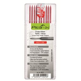 SET DE MINES ROUGE PICA DRY 10PCES